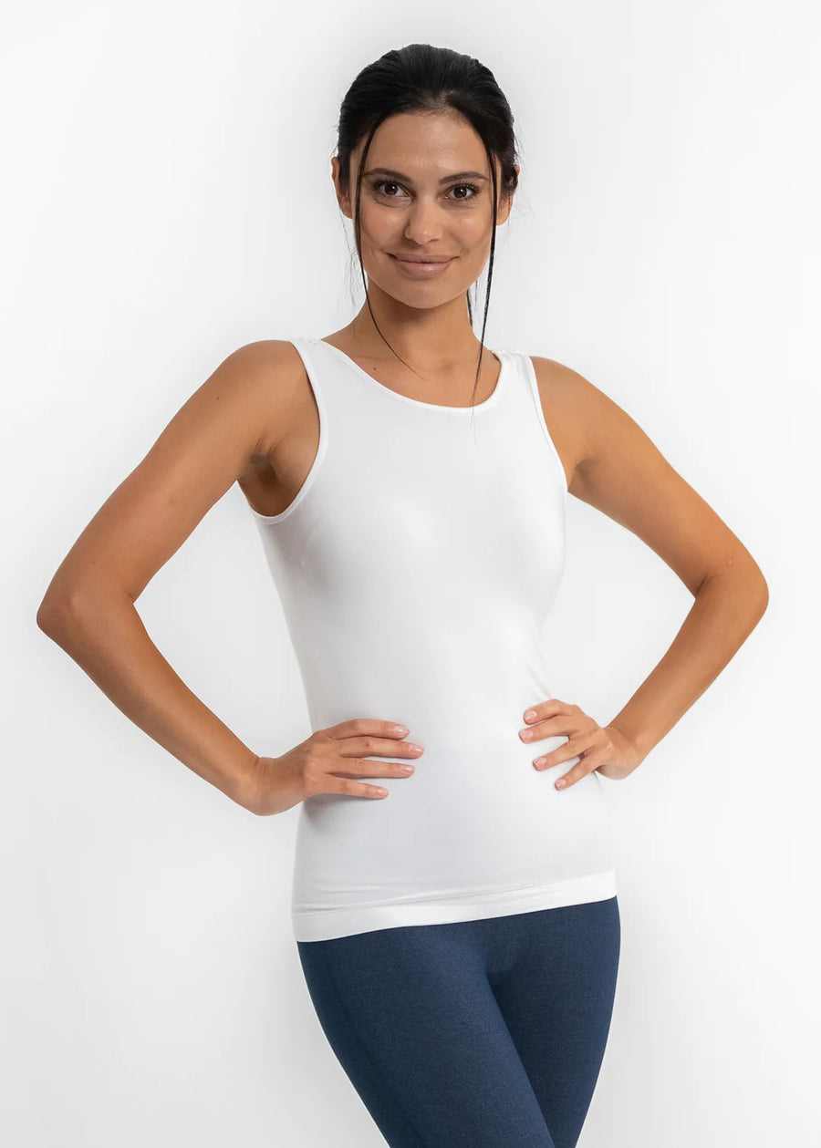 High Neck with Scoop Back Tank
