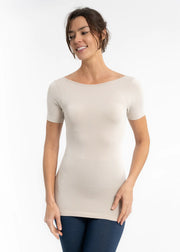 Reversible Short Sleeve Top