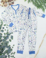 WAREHOUSE ONLY Cozy Pajama Set - Olive Meadow