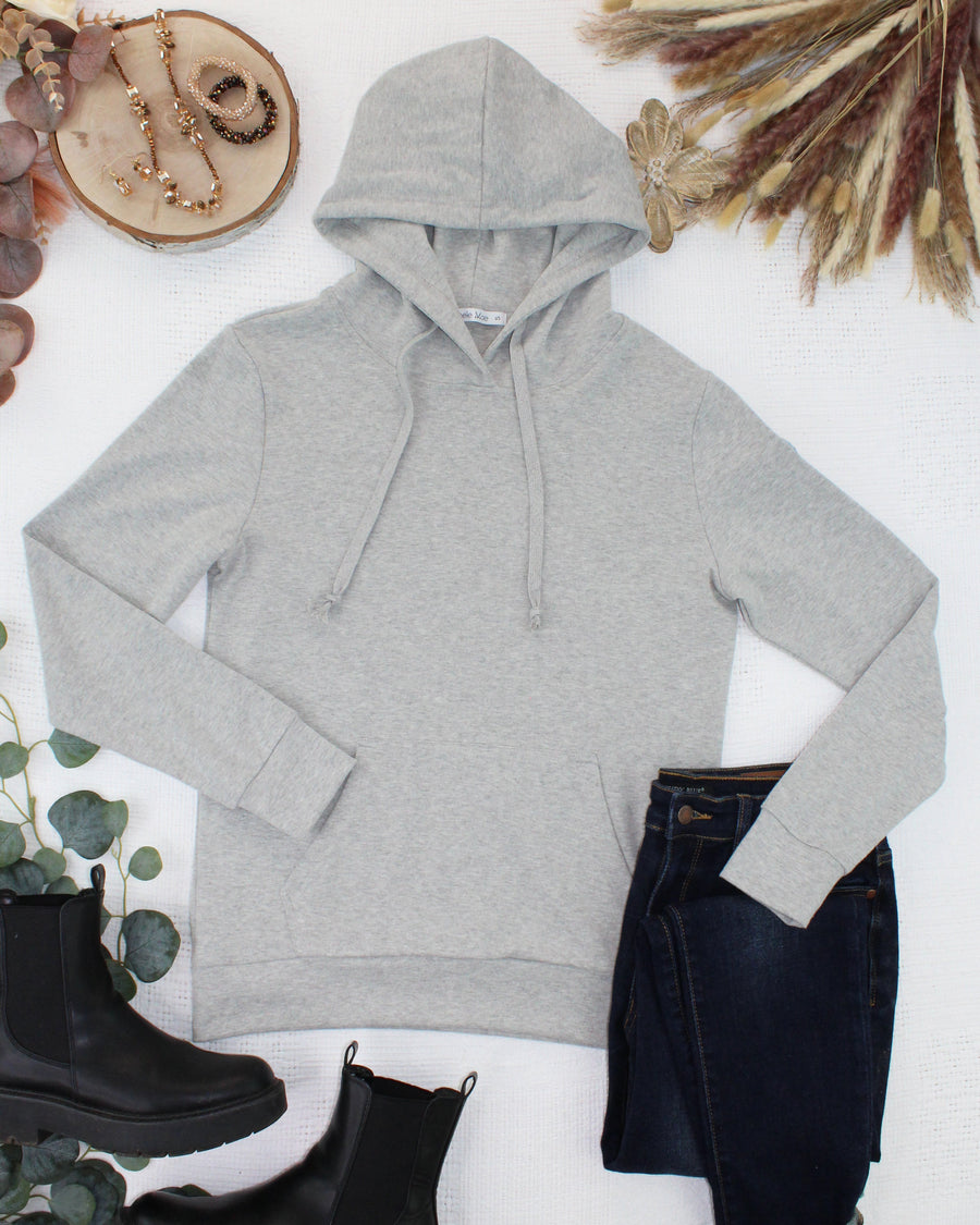 WAREHOUSE ONLY Hailey Hoodie - Light Grey
