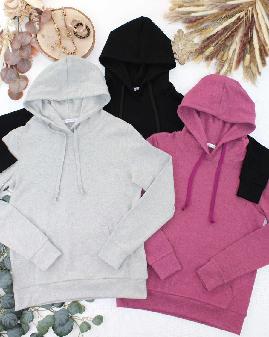 WAREHOUSE ONLY Hailey Hoodie - Raspberry