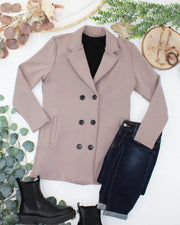 WAREHOUSE ONLY Scarlett Sweater Jacket - Mocha