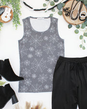 WAREHOUSE ONLY Ava Tank - Faded Black Webs