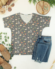 WAREHOUSE ONLY Chloe Cozy Top - Wildflower Meadow