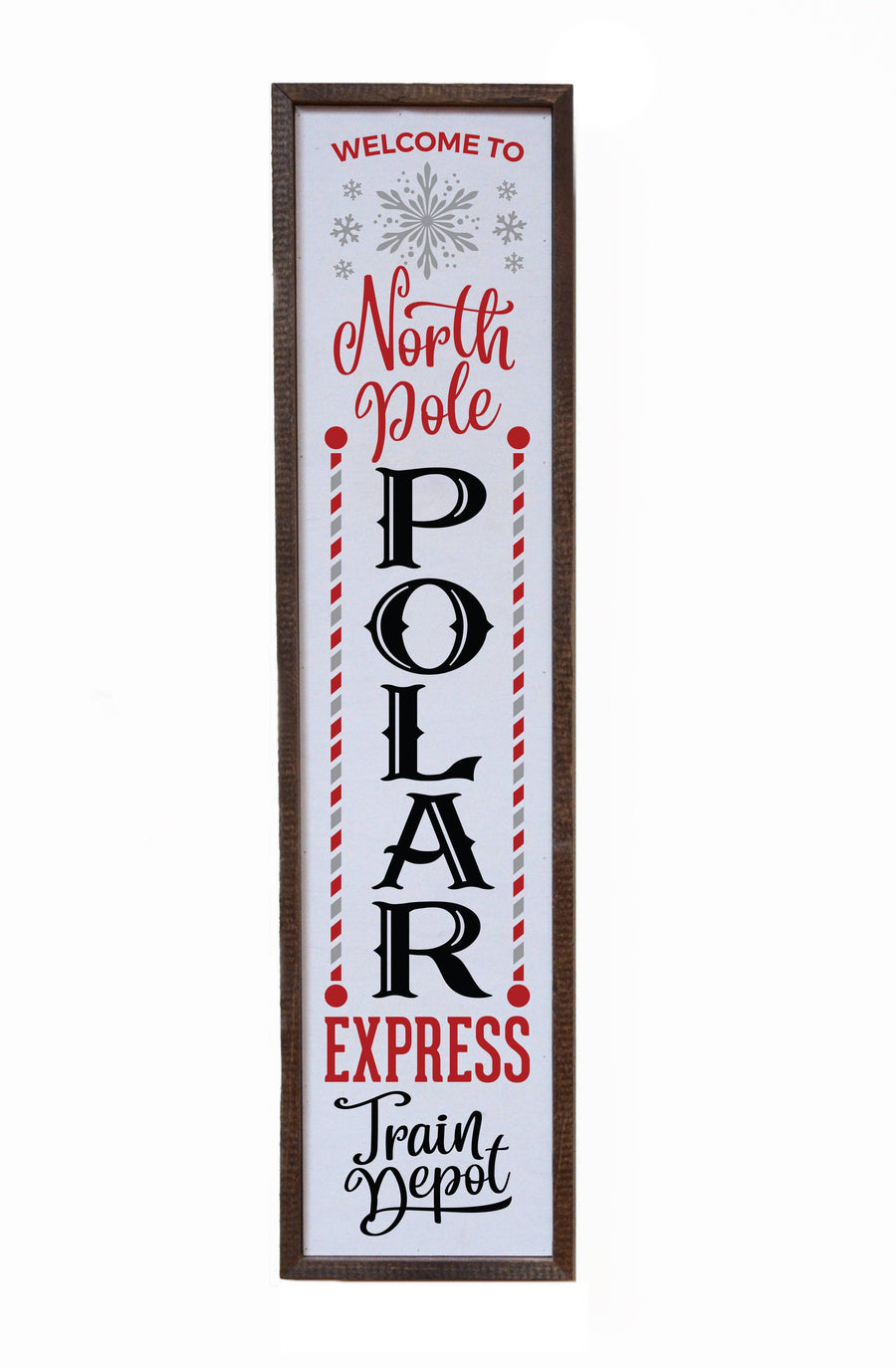 24x6 North Pole Express Christmas Sign