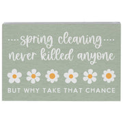 Spring Cleaning Green - Small Talk Rectangle
