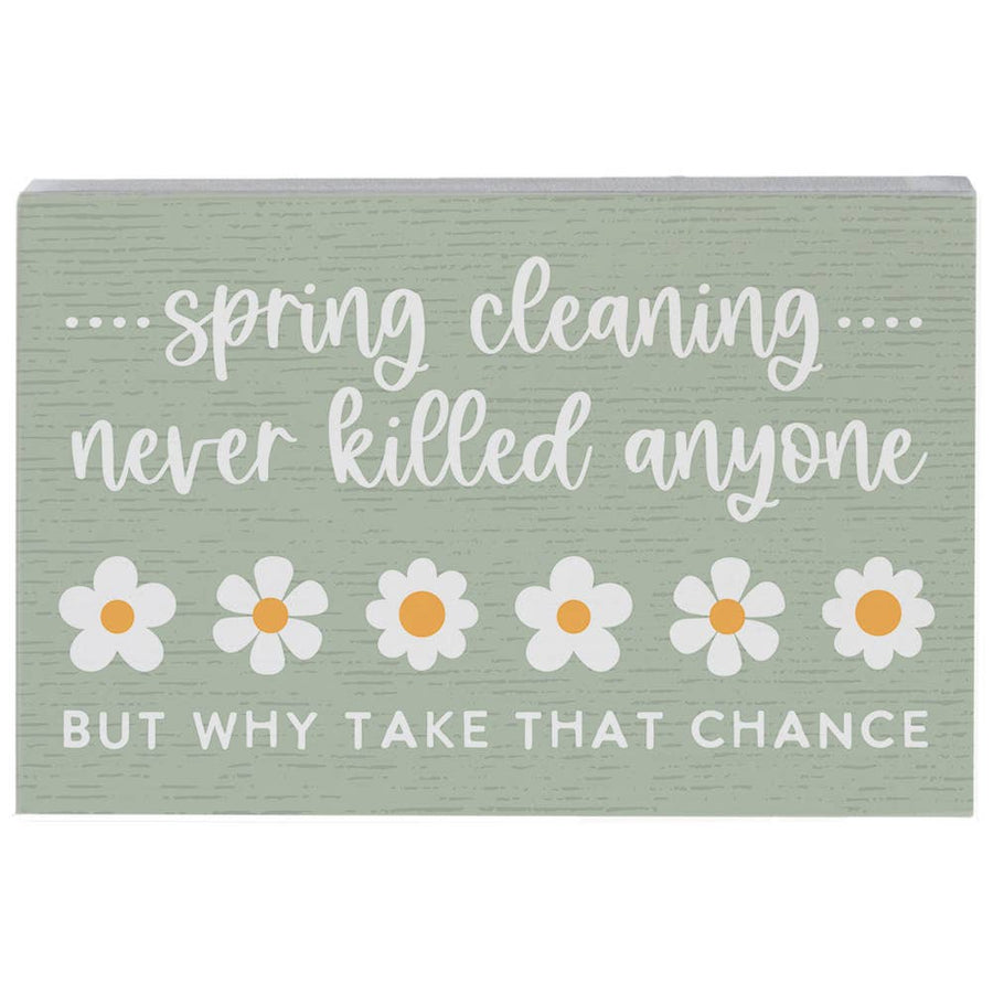 Spring Cleaning Green - Small Talk Rectangle