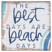 Beach Days   - Perfect Pallet Petites: 6" x 6" x 1"