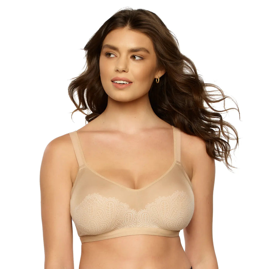 Datura Wire-Free Side Smoothing Bra- Nude – Poppy and Polka Dot