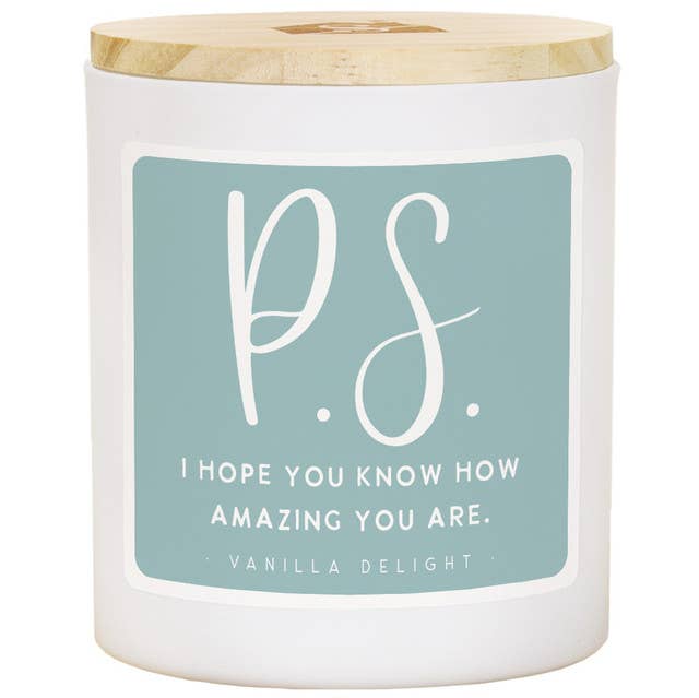 PS Hope You Know  - Vanilla Delight Candle
