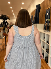 Mini Striped Babydoll Dress FINAL SALE