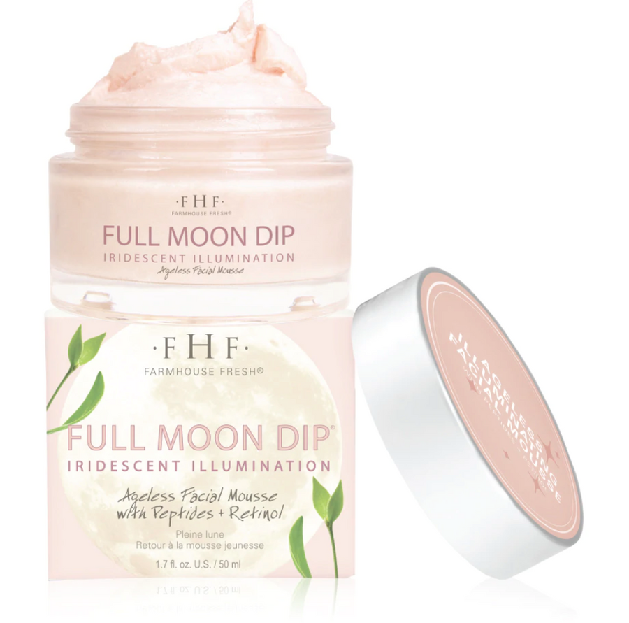 Full Moon Dip® Iridescent Illumination Ageless Facial Mousse with Peptides + Retinol