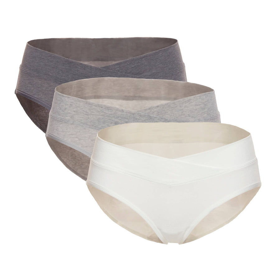Organic Cotton Maternity Hipster Panty 3-Pack FINAL SALE