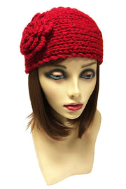 Rose Knit Headband