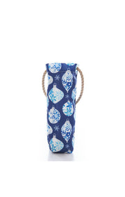 Sea Bag Snowflake Ornaments Wine Bag