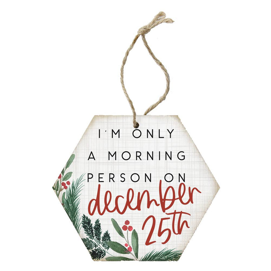 Morning Person December - Honeycomb Ornaments