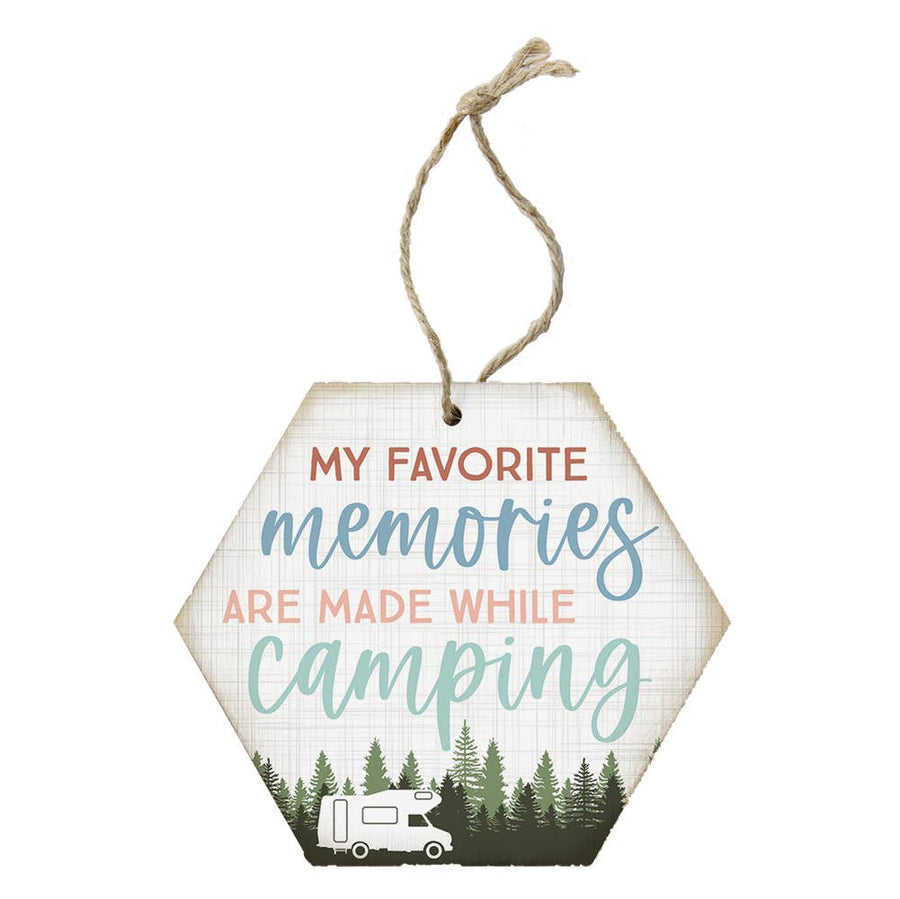 Memories Camping - Honeycomb Ornaments