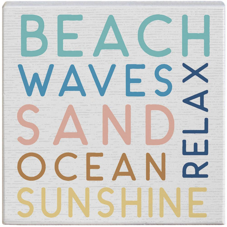 Beach Waves Ocean  - Small Talk Square
